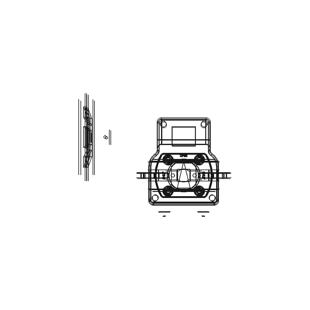 Interapp Butterfly Wafer Valve With Manual Handwheel Gearbox - Standard Mechanical Component_0_0_degree_snapshot