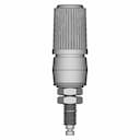 4Mm Female Banana Jack Socket High Current 30A M5 | High-Quality CAD Model_0_90_degree_snapshot