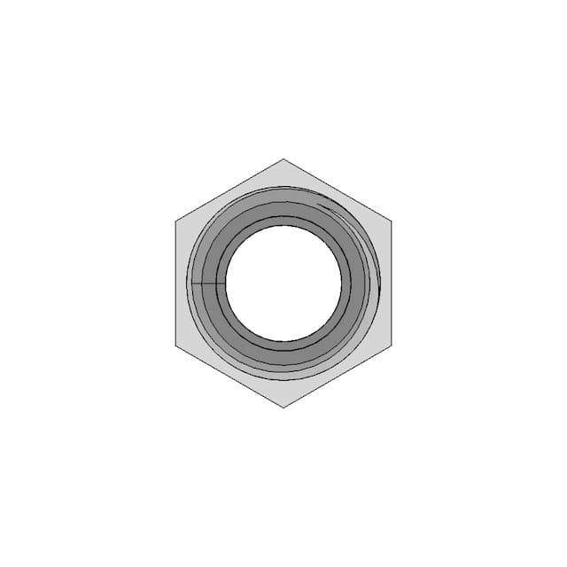 Straight Adaptor Male Jic 9/16-18 -06 37° Equal - Downloadable CAD Representation