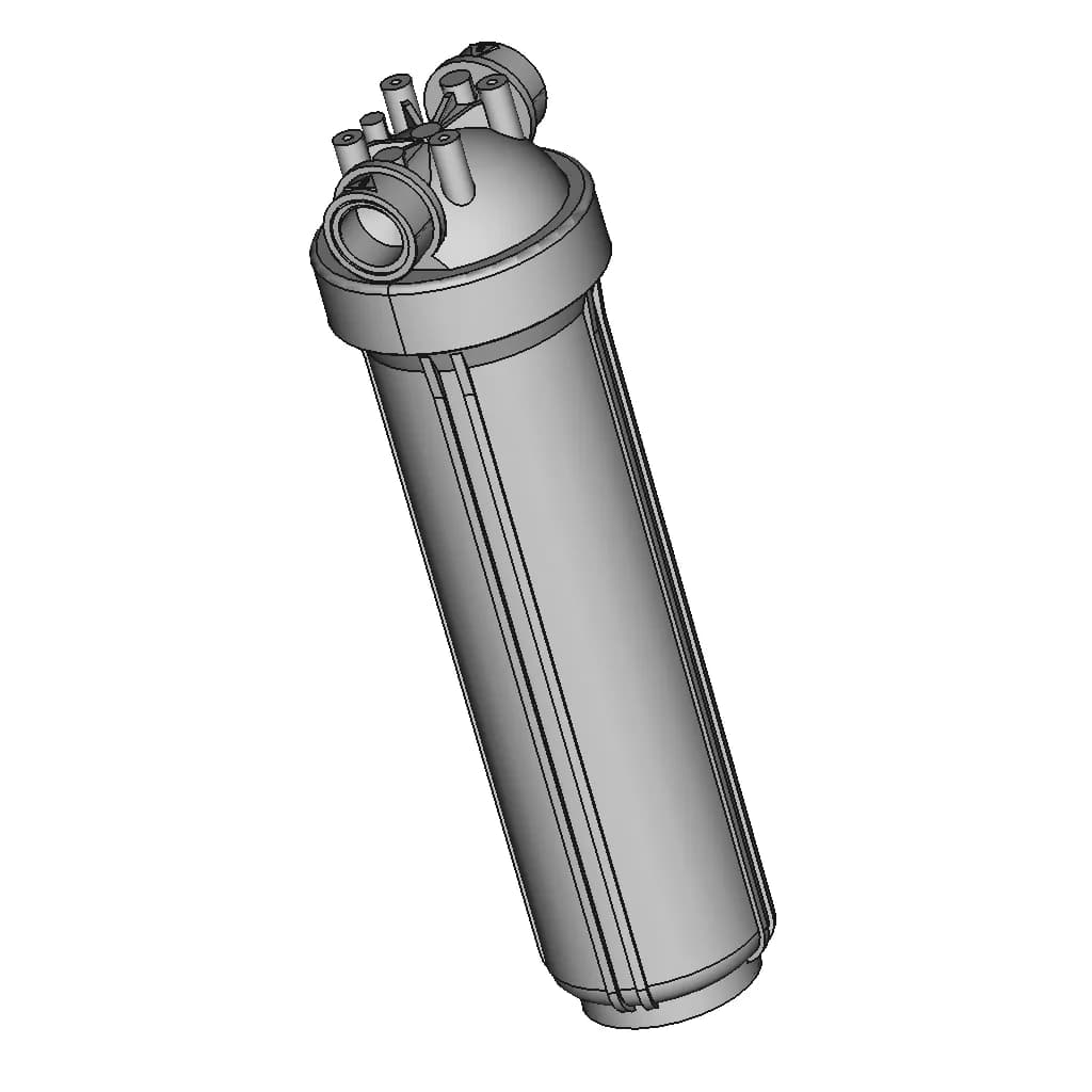 Atlas Filtri Big Blue 20'' Housing-Ra1800912 | High-Quality CAD Model_60_30_degree_snapshot