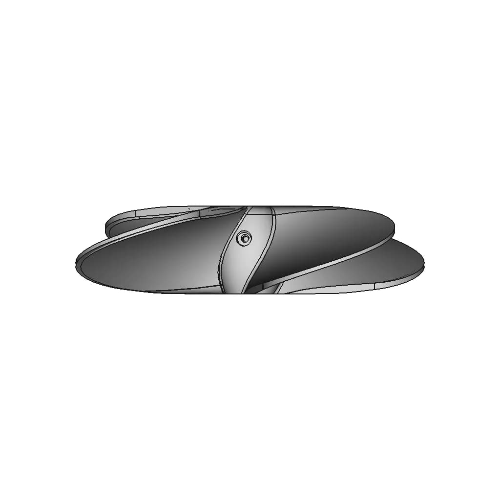 Diy Boat Propeller - Downloadable CAD Representation_0_90_degree_snapshot