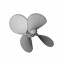 Diy Boat Propeller - Downloadable CAD Representation_60_30_degree_snapshot