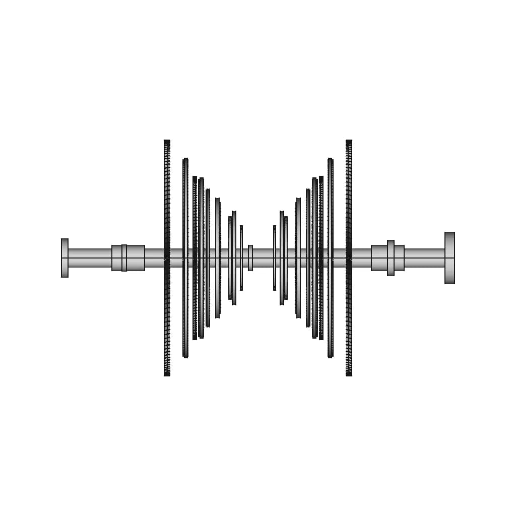 Steam Turbine | High-Quality CAD Model_270_0_degree_snapshot