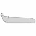 Centerboard For Vintage Beginners Windsurf Board - Standard Mechanical Component_0_0_degree_snapshot