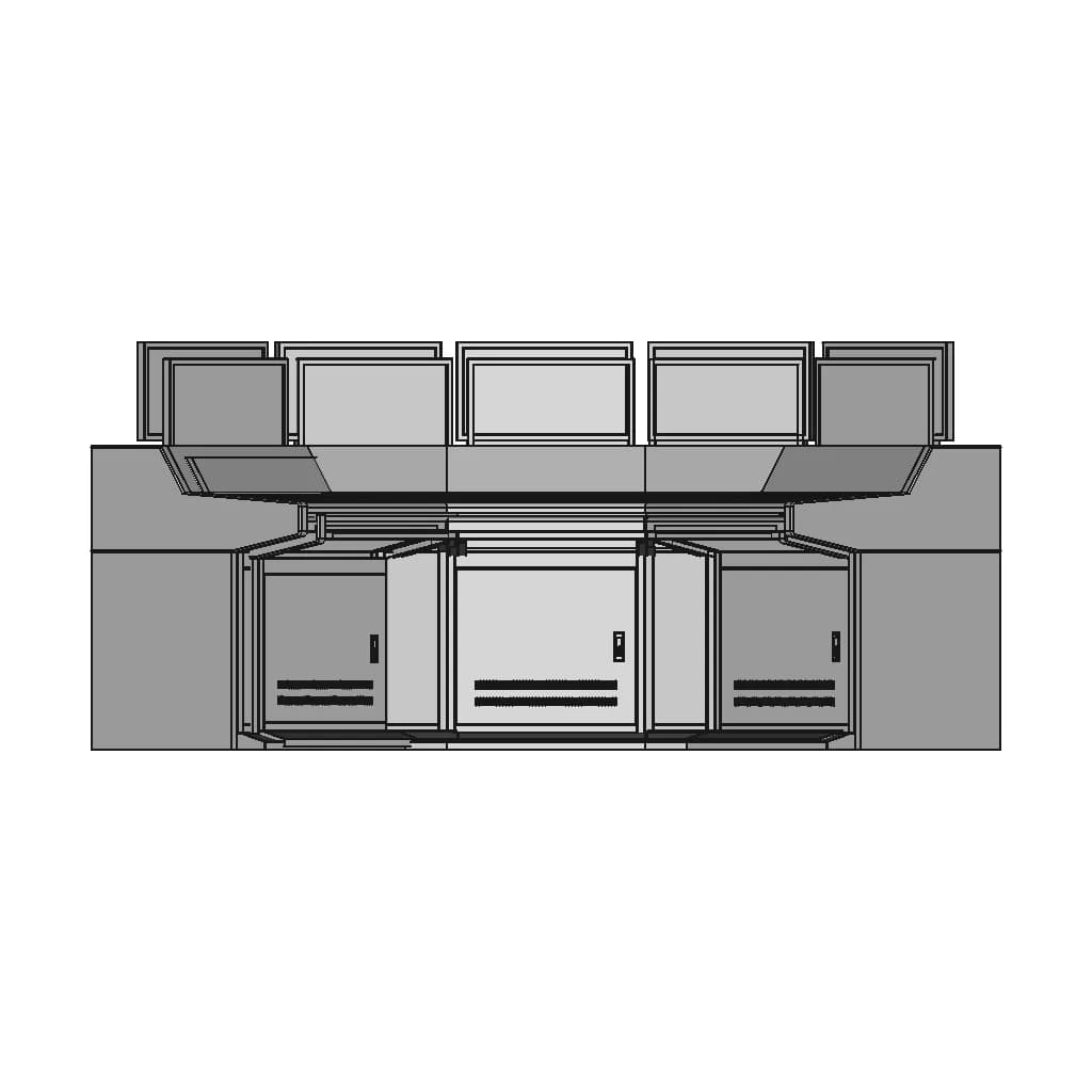 Corner Operation Table Model | 3D Engineering Design File_0_0_degree_snapshot