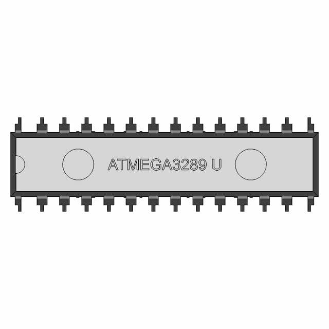 Atmega328P U - Downloadable CAD Representation