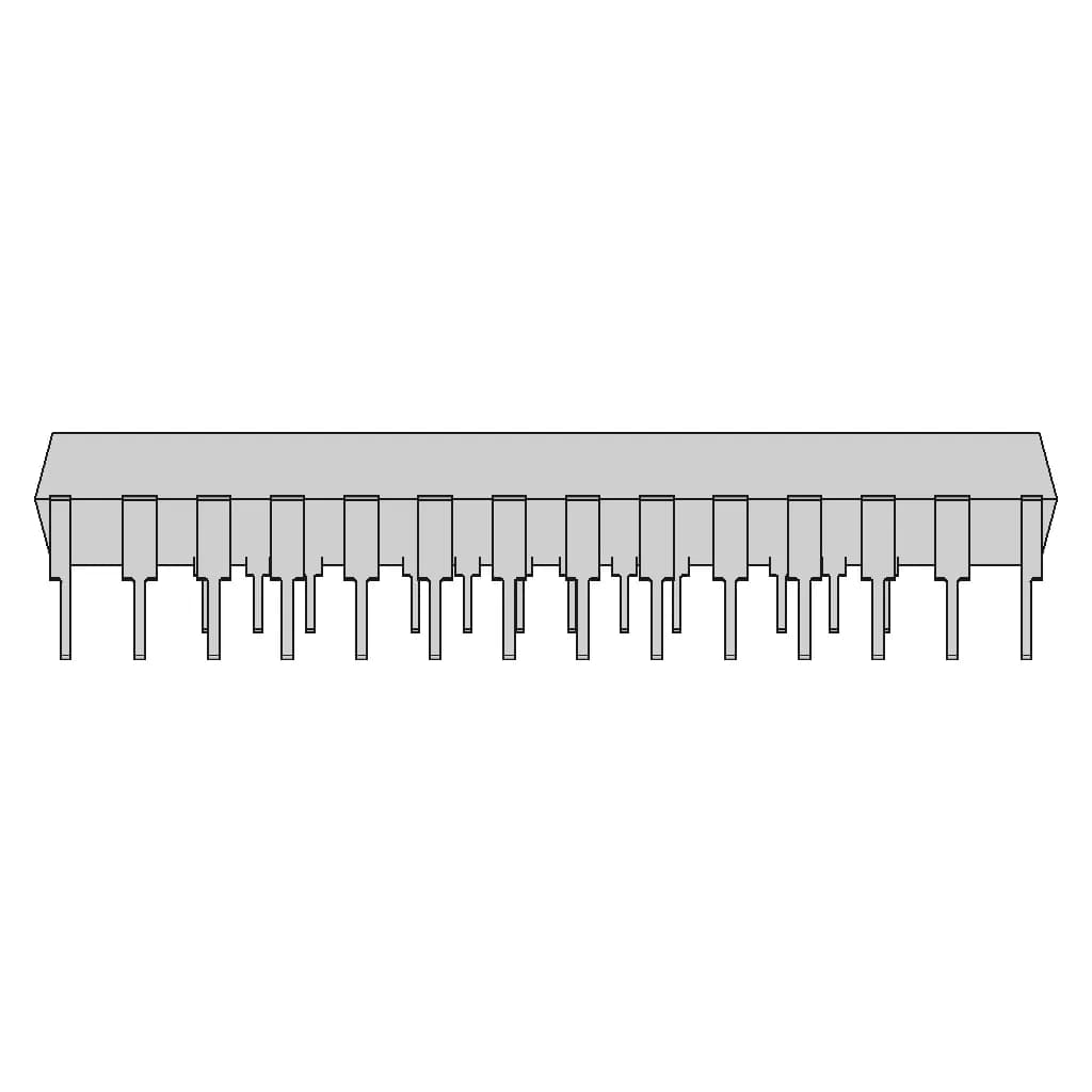 Atmega328P U - Downloadable CAD Representation_90_0_degree_snapshot