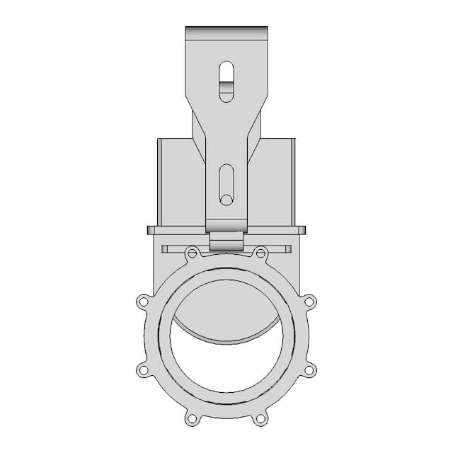 200Mm Knive Gate Valve - Standard Mechanical Component
