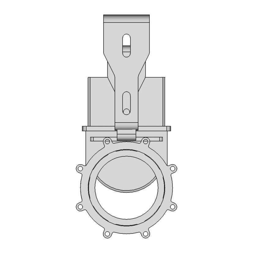 200Mm Knive Gate Valve - Standard Mechanical Component
