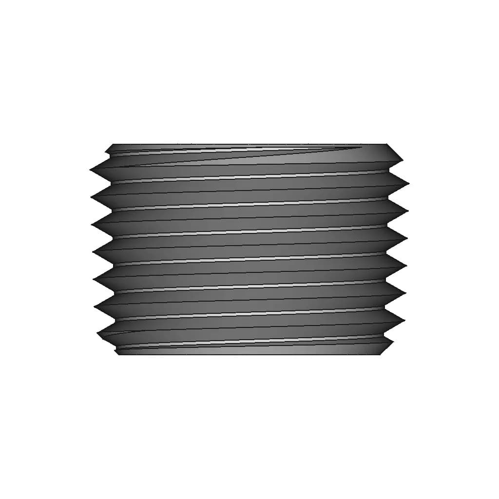 1/2" Mnpt Pipe Plug - Standard Mechanical Component_90_0_degree_snapshot