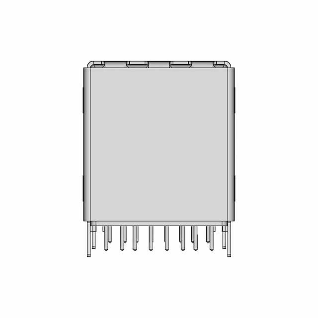 Stacked Usb-C Connector | High-Quality CAD Model