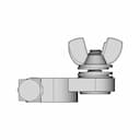 Negative Battery Terminal Clamp - Standard Mechanical Component_0_270_degree_snapshot
