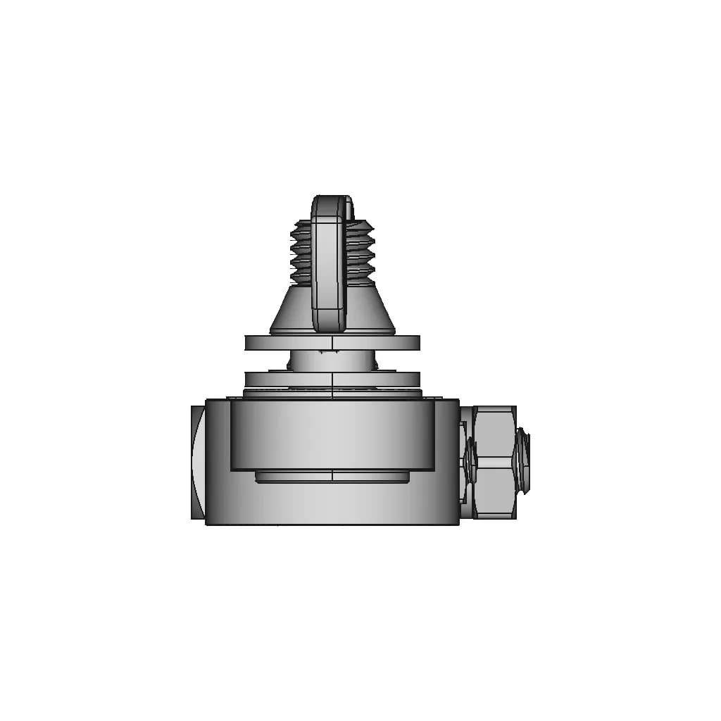 Positive Battery Terminal Clamp - Downloadable CAD Representation_0_0_degree_snapshot
