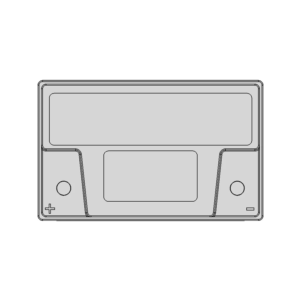 12V Truck Battery | 3D Engineering Design File_270_0_degree_snapshot