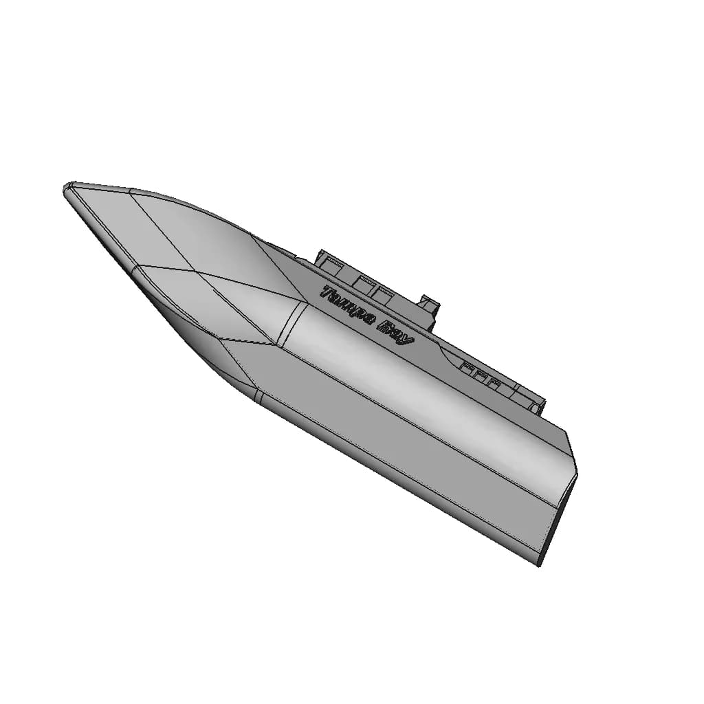 Yacht (4) ''Tampa Bay'' | 3D Engineering Design File_60_30_degree_snapshot