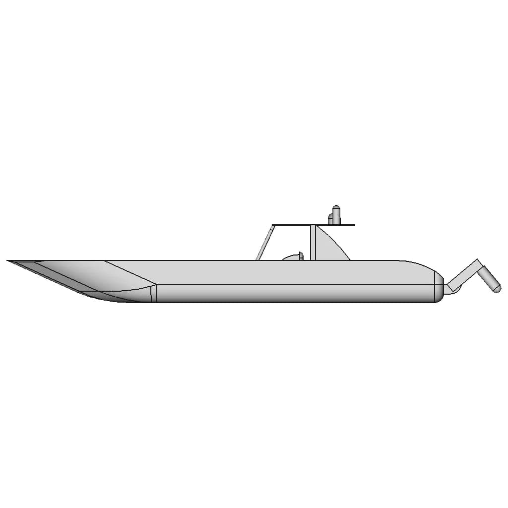 High Performance Boat | 3D Engineering Design File_0_0_degree_snapshot