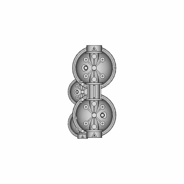 Atlas Filtri Big Blue Duo 20'' Housing-Ra1802912 - Standard Mechanical Component