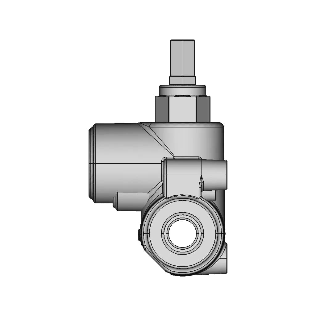 Pressure Relief Valve | High-Quality CAD Model_0_90_degree_snapshot