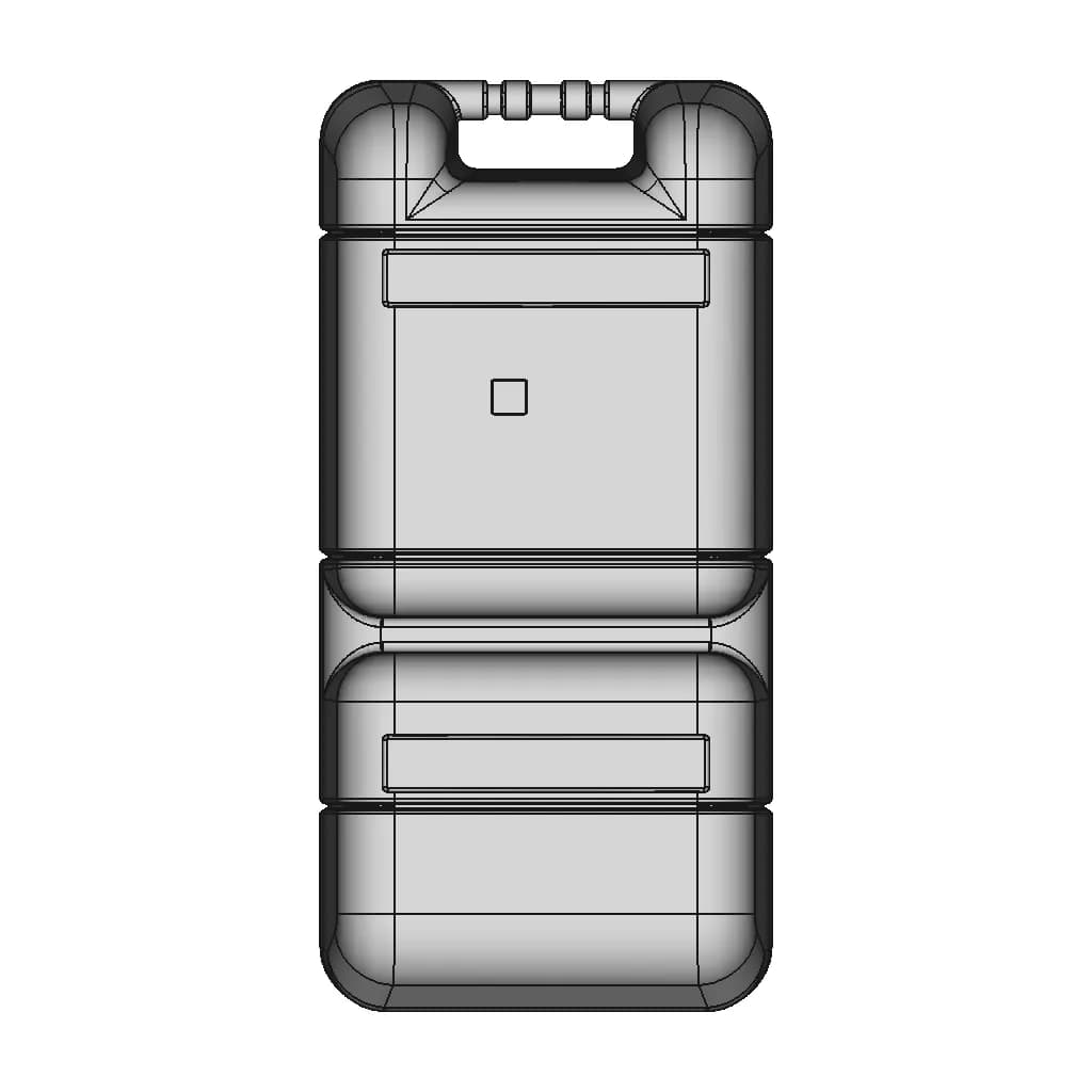 Boat Gas Tank - Downloadable CAD Representation_90_0_degree_snapshot