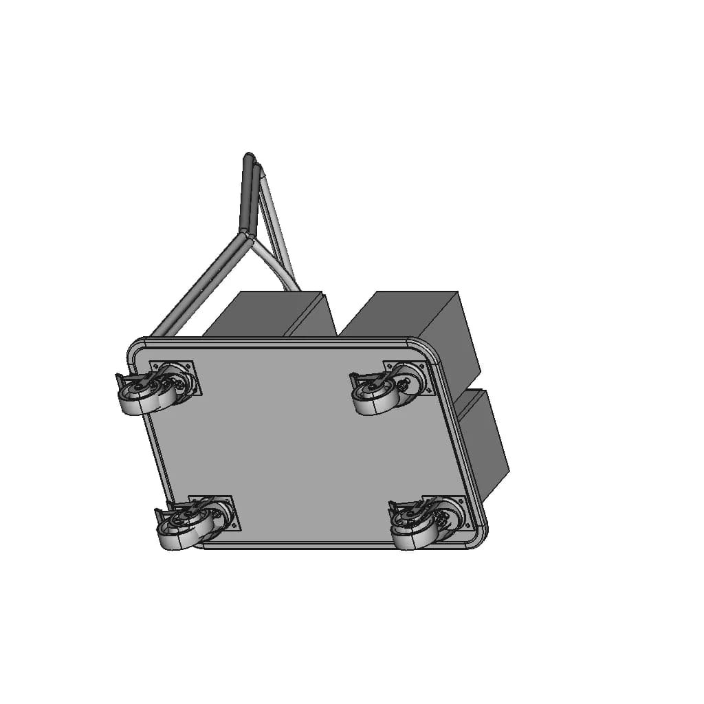 Trolley With Platform | 3D Engineering Design File_60_30_degree_snapshot