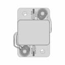 100 Amp Circuit Breaker | High-Quality CAD Model_0_0_degree_snapshot