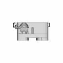 100 Amp Circuit Breaker | High-Quality CAD Model_90_0_degree_snapshot