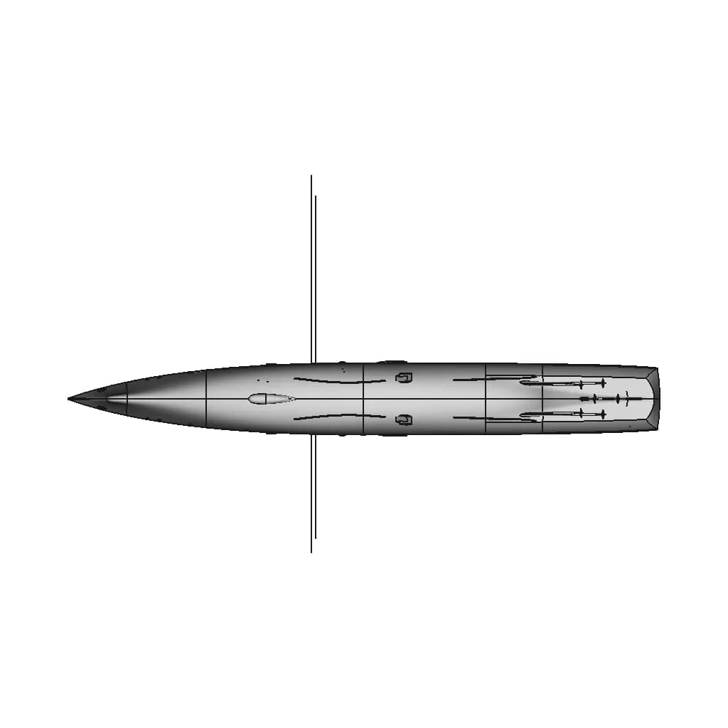 Koni Class Frigate - Split Vpb | High-Quality CAD Model_90_0_degree_snapshot