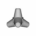 Defensive Concrete Block Against The Sea V3 - Standard Mechanical Component_0_270_degree_snapshot