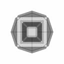 Defensive Concrete Block Against Sea V1 - Downloadable CAD Representation_270_0_degree_snapshot