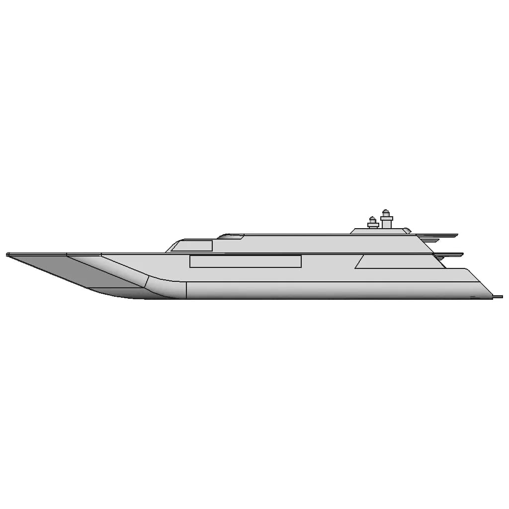 Super Yacht | High-Quality CAD Model_90_0_degree_snapshot