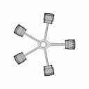 Radial Piston Assembly - Standard Mechanical Component_90_0_degree_snapshot