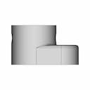 Yamaha 6G5-43148-00 Distance Collar | 3D Engineering Design File_0_90_degree_snapshot