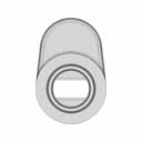 Yamaha 6G5-43148-00 Distance Collar | 3D Engineering Design File_270_0_degree_snapshot