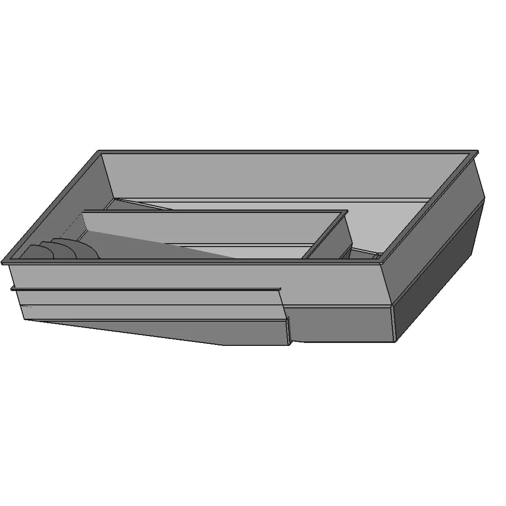 Fiberglass Rectangular Pool - Standard Mechanical Component_60_30_degree_snapshot