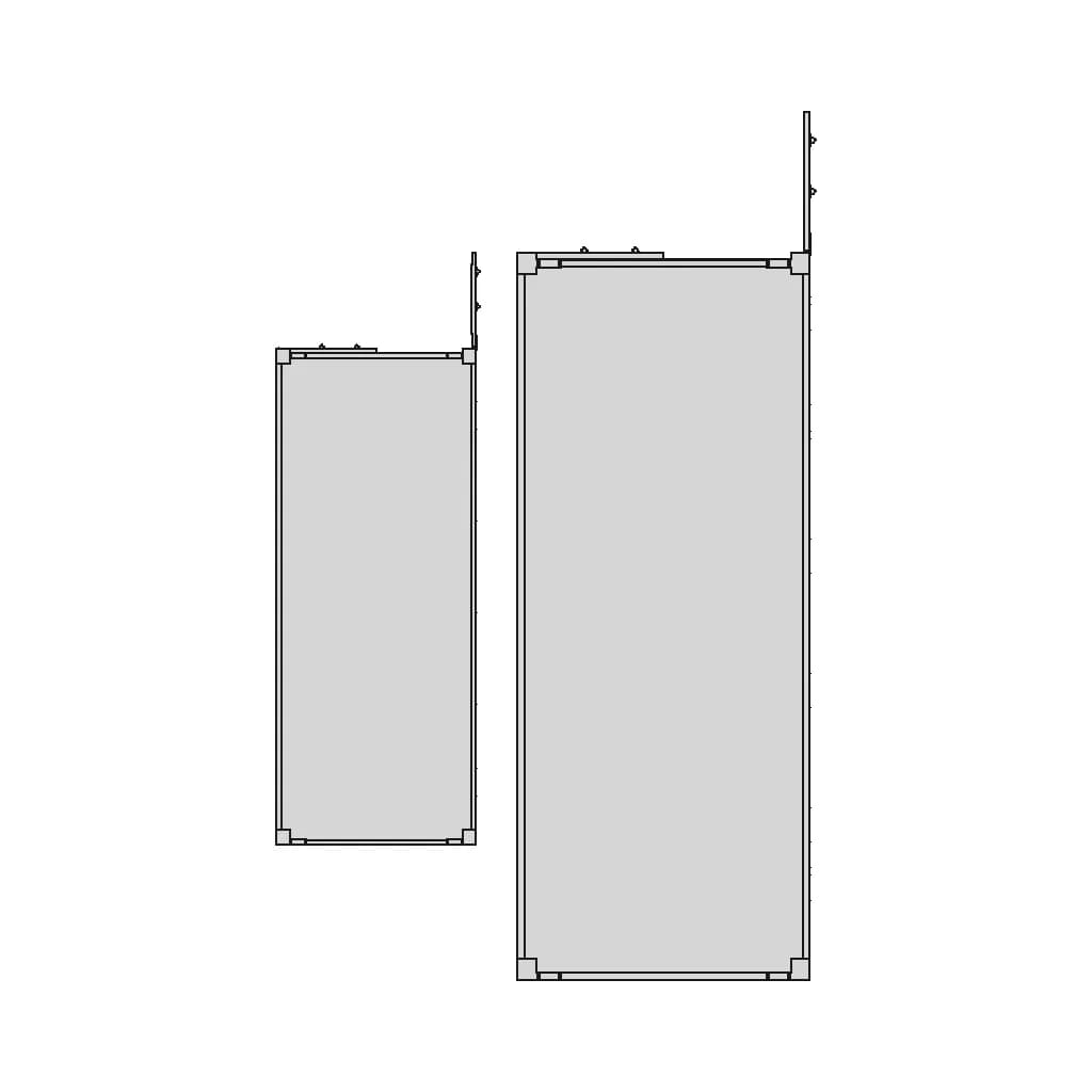 Iso Container 20 - 40 Ft | High-Quality CAD Model_90_0_degree_snapshot