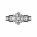 Rainbird Dv100 With Ø 63 X 50 X 2" Adaptator Fittings | 3D Engineering Design File_270_0_degree_snapshot