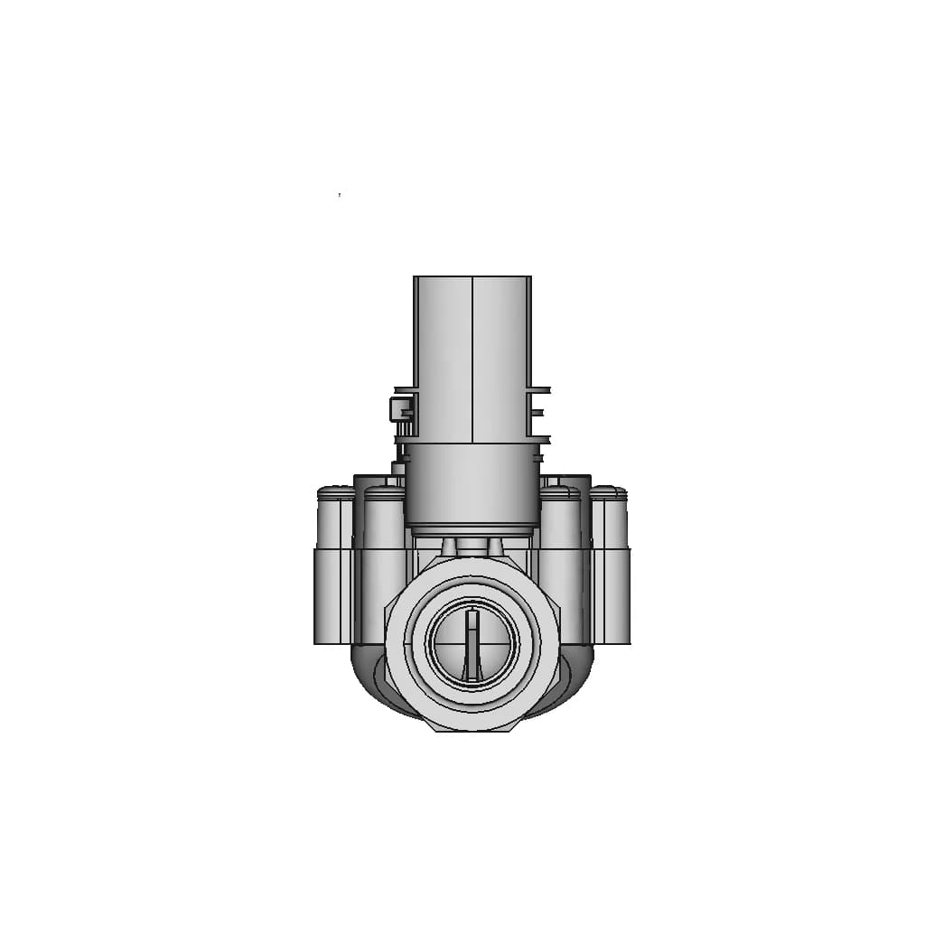 Rainbird Dvf100 With Ø 32 X 25 X 1" Adaptator Fittings | High-Quality CAD Model_0_270_degree_snapshot
