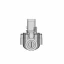 Rainbird Dvf100 With Ø 32 X 25 X 1" Adaptator Fittings | High-Quality CAD Model_0_90_degree_snapshot
