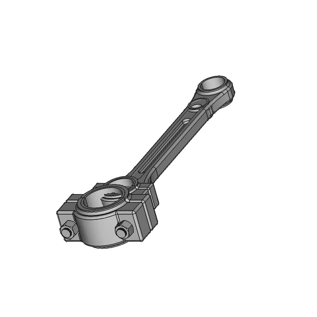 Connecting Rod Assembly - Standard Mechanical Component_60_30_degree_snapshot