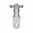 Gate Valve Assembly | High-Quality CAD Model_90_0_degree_snapshot