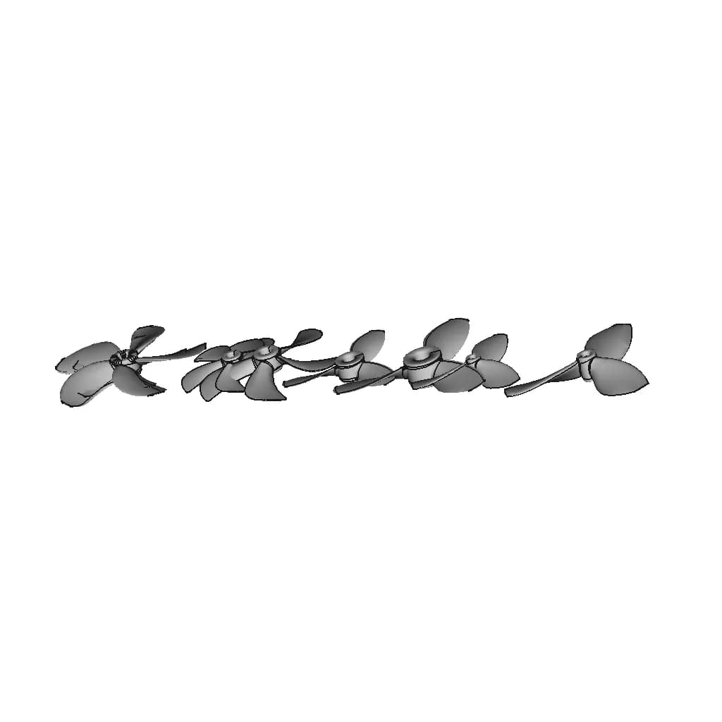 4 Propellers - Standard Mechanical Component_60_30_degree_snapshot