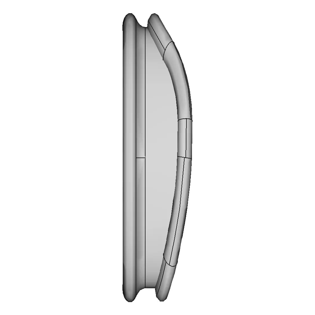 High Buoyancy Boat - Standard Mechanical Component_0_90_degree_snapshot
