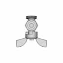 Water Tap - Downloadable CAD Representation_270_0_degree_snapshot