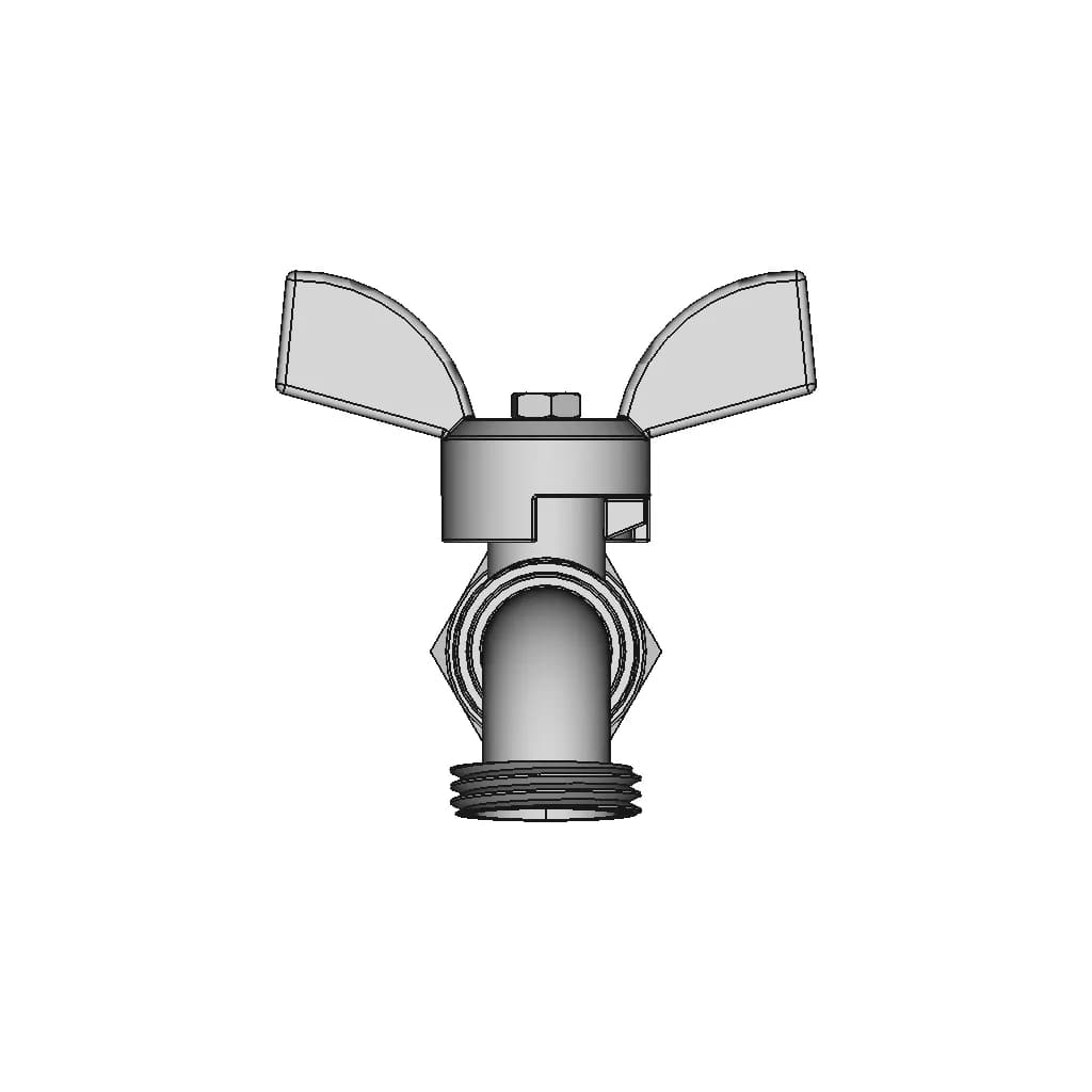 Water Tap - Downloadable CAD Representation_90_0_degree_snapshot