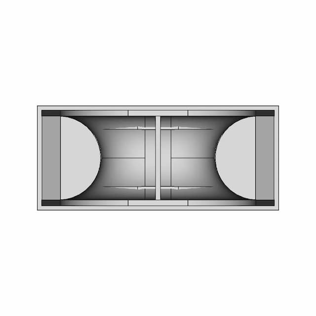 Swl 204T Panama Chock - Downloadable CAD Representation