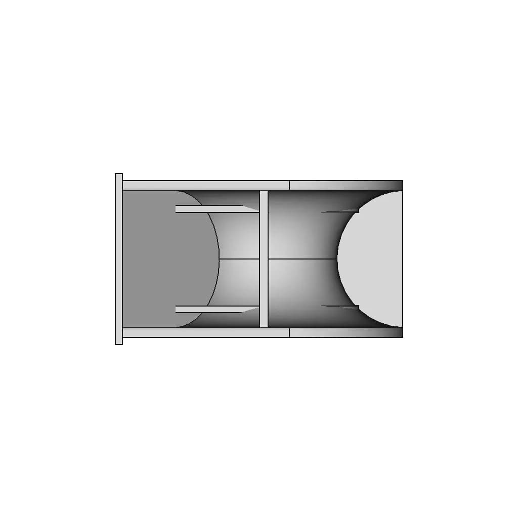 Swl 204T Panama Chock - Downloadable CAD Representation_0_270_degree_snapshot