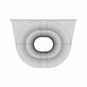 Swl 204T Panama Chock - Downloadable CAD Representation_270_0_degree_snapshot