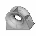 Swl 204T Panama Chock - Downloadable CAD Representation_60_30_degree_snapshot