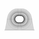 Swl 204T Panama Chock - Downloadable CAD Representation_90_0_degree_snapshot