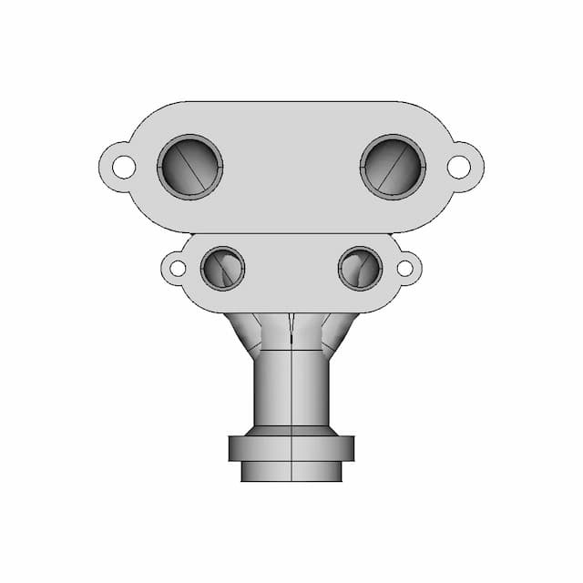 Pipe With Flange | 3D Engineering Design File